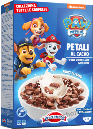 Paw Patrol kakaové lupínky 300g/16ks  Cereálie
