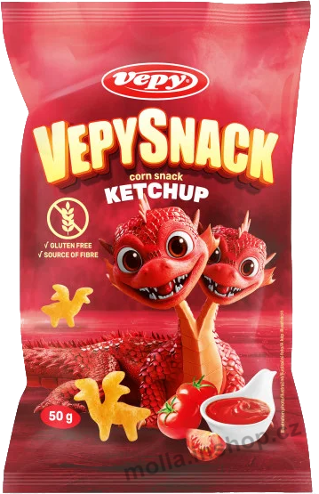 Vepy Snack kečup 50g/12ks