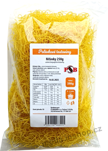Těst. Niťovky  250g/10ks PSB
