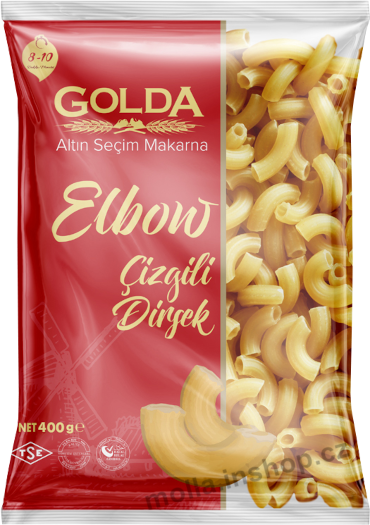 Těst. Golda kolínka 400g/20ks Elbow  Těstoviny