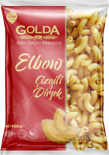 Těst. Golda kolínka 400g/20ks Elbow  Těstoviny