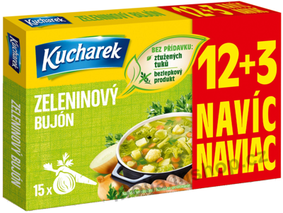 KUCH Zeleninový bujón 120g+30g gratis/12ks