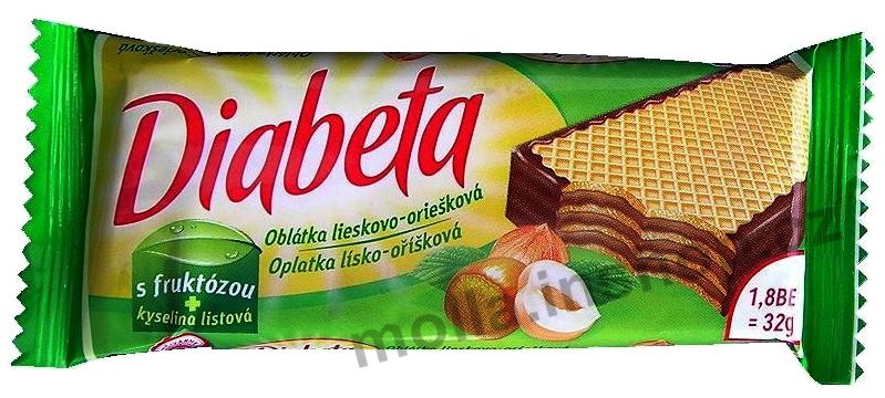Dibeta  oříšková 32g/24ks