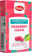 SULÁ krab.  Erdbere Sahne 44g/14ks bez cukru