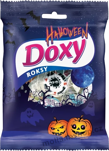 Roksy v sáčku Halloween DOXY 90g/18ks Figaro