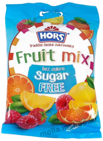 HORS Fruit mix bez cukru 53g/20ks