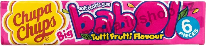 Ch.Ch. Big babol Tutti frutti 27,6g/20ks  žvýkačky Chupa Chups