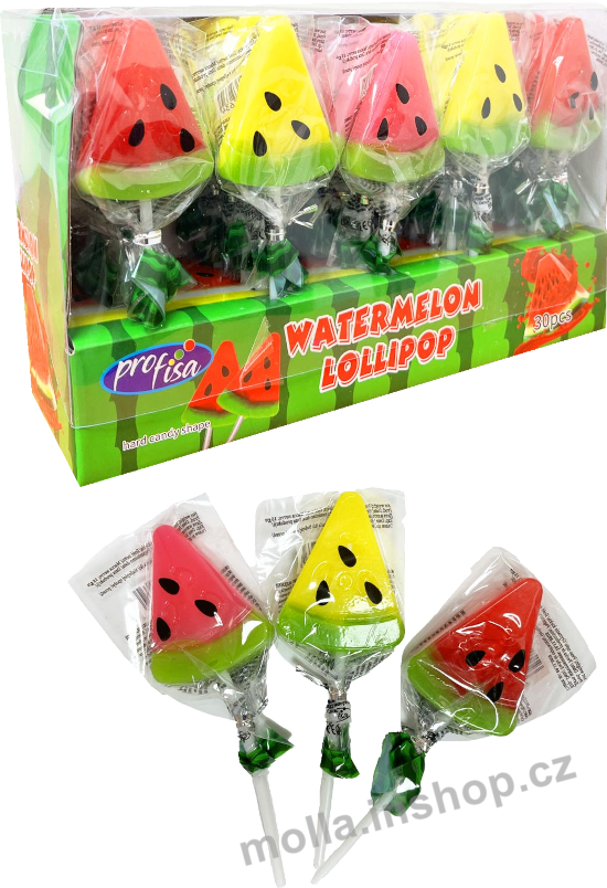 Lízátko watermelon 15g/30ks