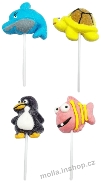 Lízátko Marshmallow Seapops 35g/24ks  Jimmy Fox