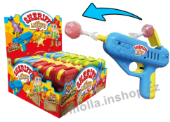 Lízátko s pistolí 8g/12ks  MP Shot lollipop Sheriff