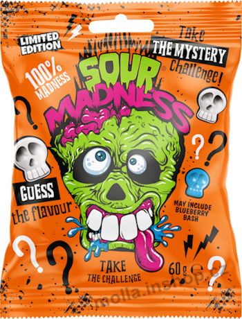 Argo Sour Madness šedé MYSTERY 60g/14ks kyselé