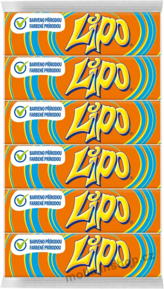 LIPO kostičky 6x7,5g/24ks  cihličky