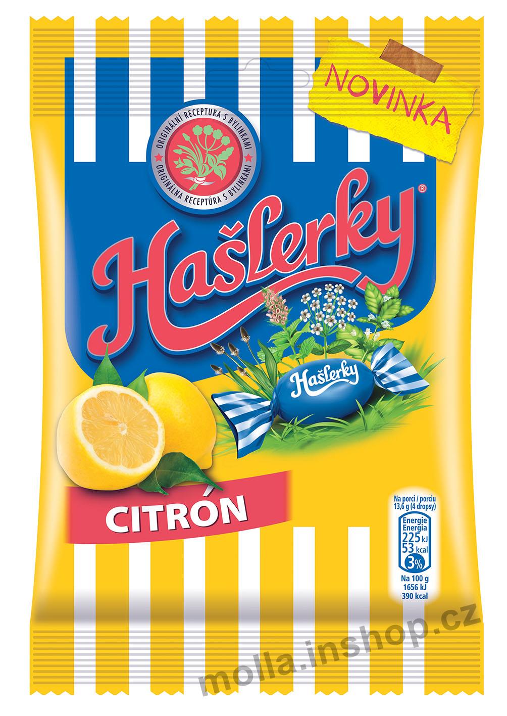 Hašlerky citron 90g/40ks