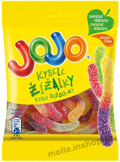 JoJo Žížalky kyselé 80g/28ks ORION