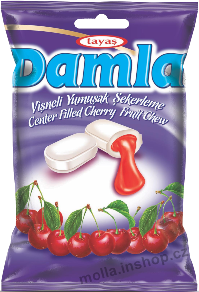 Damla karamely višeň  90g/24ks