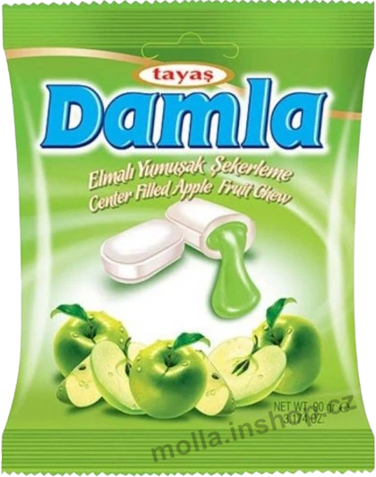 Damla karamely  jablko  90g/24ks