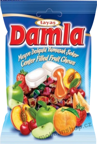 Damla Asorted 90g/24ks  ovocná směs MIX