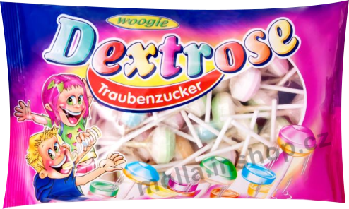Dextrose lipo lízátka 400g/10ks Woogie sáček
