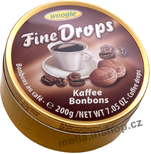 Drops káva 200g/10ks plech Woogie
