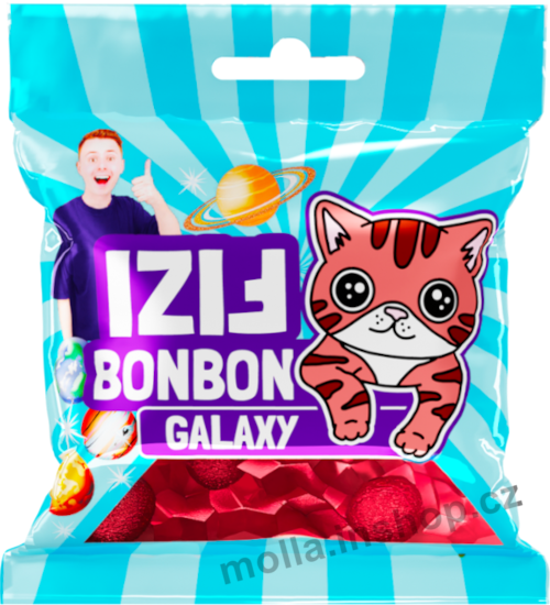 Fizi bonbon Galaxy 80g/18ks  