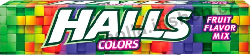 HALLS Fruity MIX 33,5g/20ks Colors