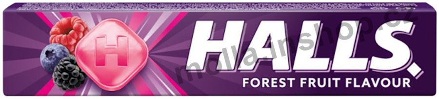 HALLS Forest Fruit/Wildberry 33,5g/20ks  Lesní