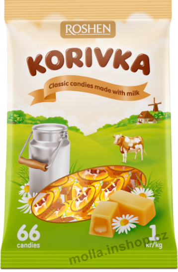 Krowka Roshen 1kg/7ks Korivka