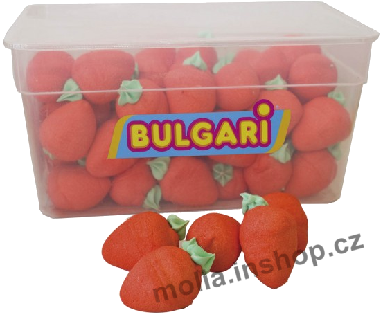 Jahody maxi 16g/60ks  Bulgari Marshmallow