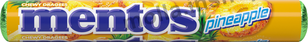 Mentos Pineapple 37,5g/20ks  ananas