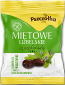 Máta s čokoládou bonbony 100g/20ks Pszczolka Lubelskie