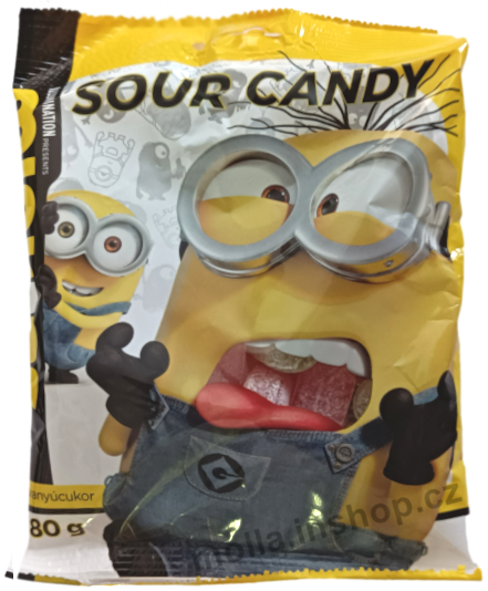 Mimoni Sour Candy 80g/30ks Kyselé bonbony