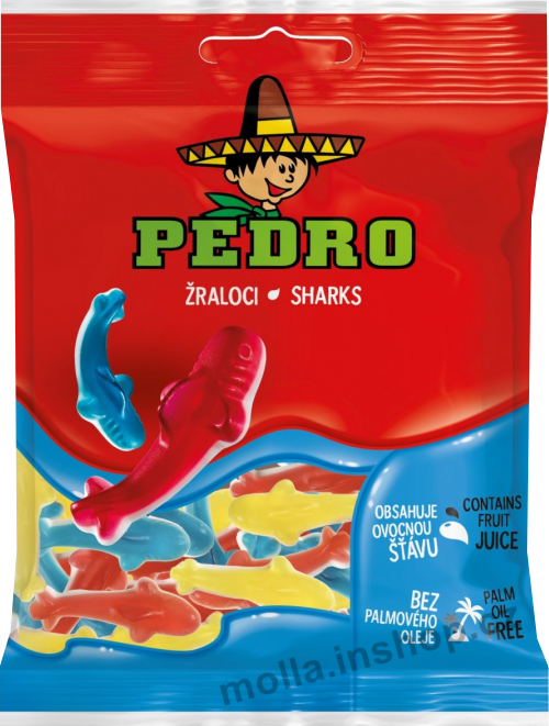 Pedro Žraloci želé 80g/20ks JG