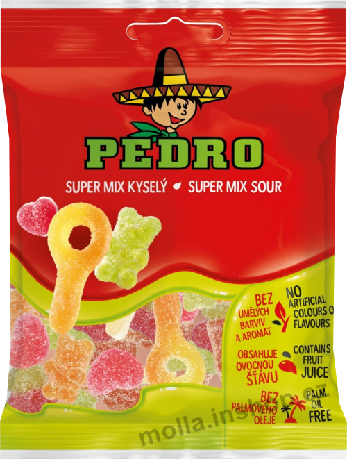 Pedro Kyselý Super MIX želé 80g/20ks JG