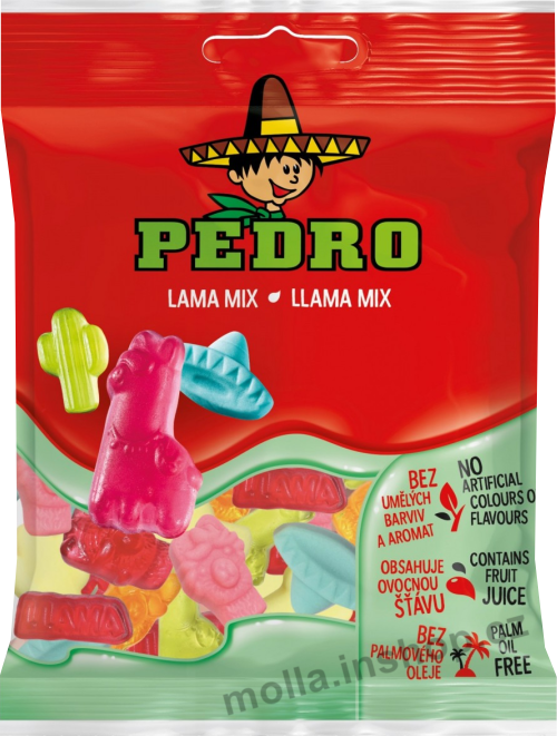 Pedro Lama MIX želé 80g/20ks JG