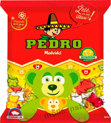 Pedro želé Medvídci 80g/20ks JG