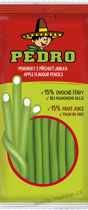 Pedro Pendreky JABLKO sáček 80g/20ks JG