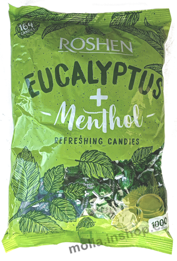 Roshen Menthol Eukalyptus 1kg/8ks  Mentol