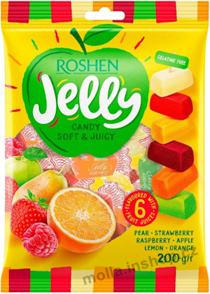 Roshen Jelly 200g/13ks ovocné želé 