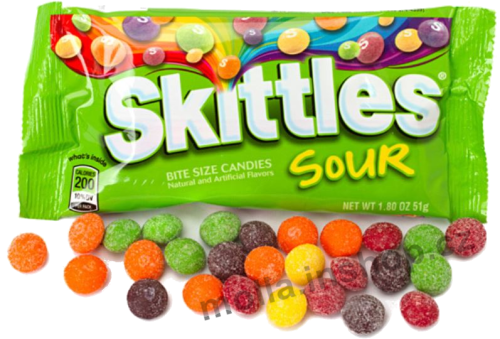 Skittles Crazy Sour ov. žv.b. 38g/14ks