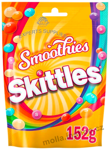 Skittles BIG Smoothies  ovocný žv.bonbon 152g/14ks ORION