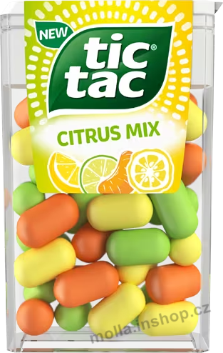 Tic-Tac Citrus mix 18g/24ks