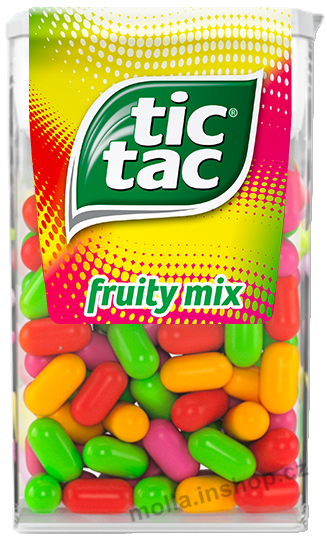 Tic-Tac fruity mix 18g/24ks