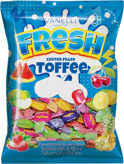 Fresh Toffee 1kg/8ks Vanelli