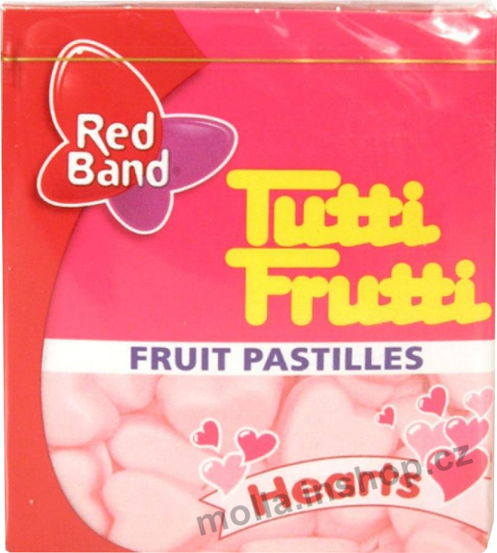 TUTTI FRUTTI - Hearts 15g/48ks Srdce