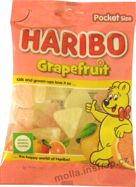 Grapefruit  80g/24ks Haribo 