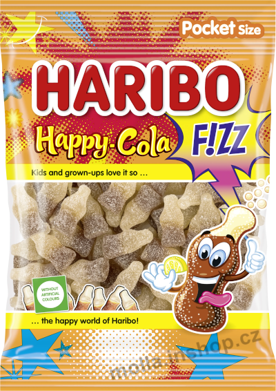 Happy Cola F!ZZ 80g/30ks Haribo
