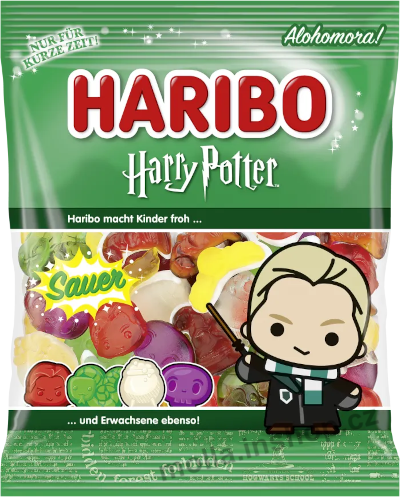 HP Draco Malfoy kyselý 80g/30ks Haribo