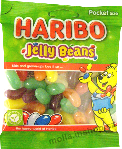 Jelly Beans 80g/30ks  Haribo