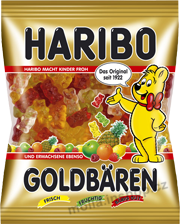Medvídek zlatý 100g/30ks  Haribo