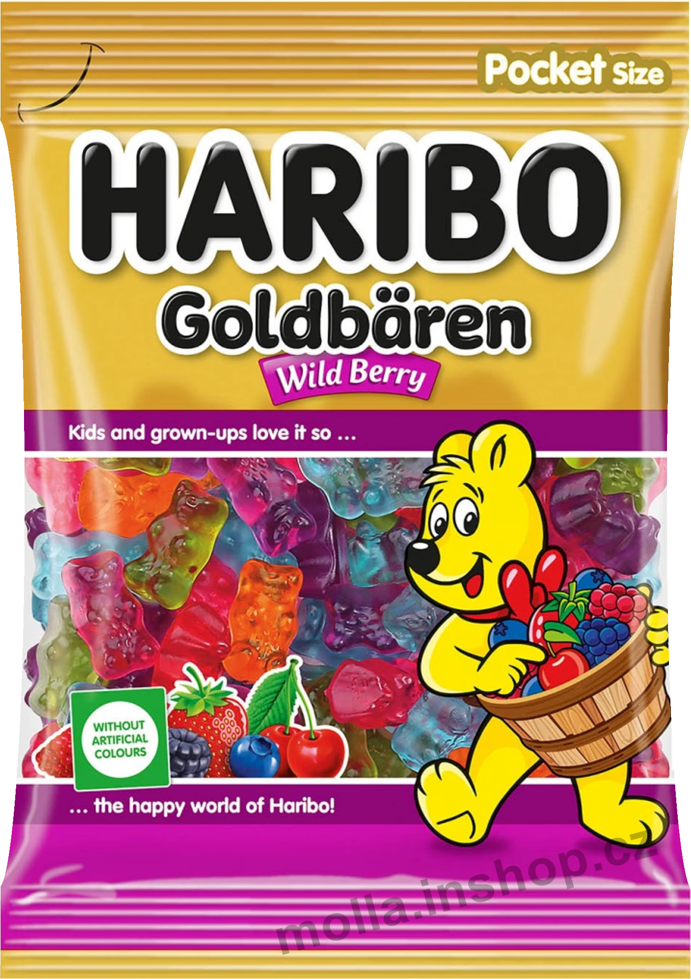 Medvídek zlatý Lesní směs 80g/30ks  Haribo